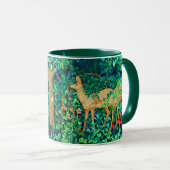 Mug William Morris Forest Deer Tapestry Imprimer (Devant droit)