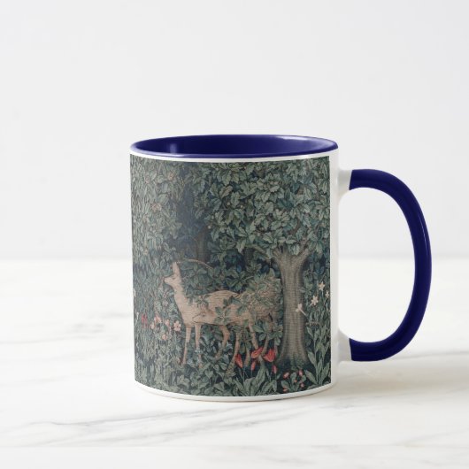 Mug William Morris Forêt Végétation Animaux Fleurs (Droite)