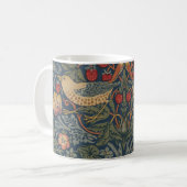 Mug William Morris Fraise Voleurs Oiseaux (Devant gauche)