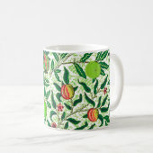 Mug William Morris Fruit exotique, Vert citron vert (Devant droit)