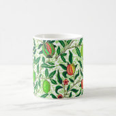Mug William Morris Fruit exotique, Vert citron vert (Centre)