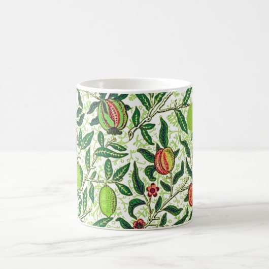 Mug William Morris Fruit exotique, Vert citron vert (Centre)