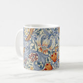 Mug William Morris Gold Lily Victorian Wallpaper (Devant gauche)