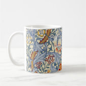 Mug William Morris Gold Lily Victorian Wallpaper (Gauche)