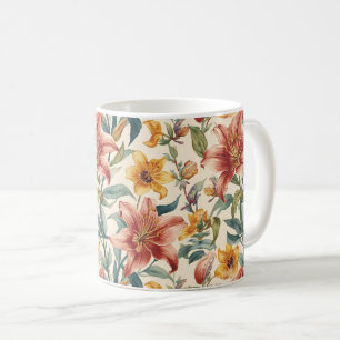 Mug William Morris Golden Lily Vintage Préraphaélite