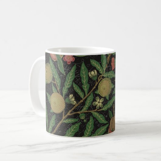 Mug William Morris grenade classique fruits (Devant gauche)