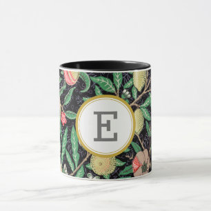Mug William Morris INITIALE PERSONNALISÉE