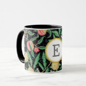 Mug William Morris INITIALE PERSONNALISÉE (Devant gauche)