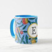 Mug William Morris INITIALE PERSONNALISÉE (Devant gauche)