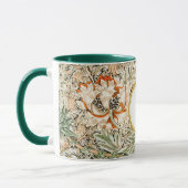 Mug William Morris INITIALE PERSONNALISÉE (Gauche)