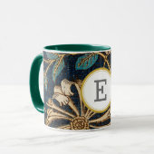 Mug William Morris INITIALE PERSONNALISÉE (Devant gauche)