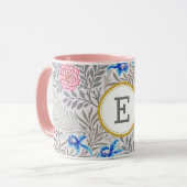 Mug William Morris INITIALES PERSONNALISÉES (Devant gauche)