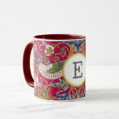 Mug William Morris INITIALES PERSONNALISÉES (Devant gauche)