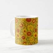 Mug William Morris Inspiré Floral AI design (Devant gauche)