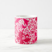 Mug William Morris Iris et Lily, Fuchsia Pink (Centre)
