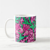 Mug William Morris Irises, Fuchsia Pink and Wine (Gauche)