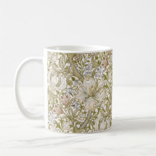 Mug William Morris Jardin Fleur de Lys Classique Doré