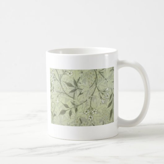 Mug William Morris Jasmine Botanique Antique Vintage (Droite)
