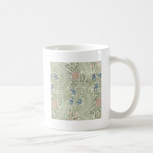 Mug William Morris Larkspur Fond d'écran floral (Droite)