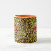 Mug William Morris Marigold, Cuivre Brown et orange (Centre)