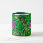 Mug William Morris Marigold, Emerald Green & Fuchsia (Centre)