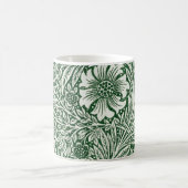 Mug william morris marigold vert floral fleur (Centre)