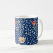 Mug William Morris Medway Floral bleu (Devant droit)
