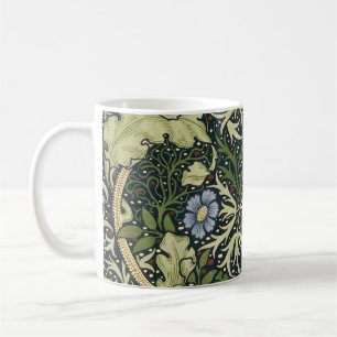 Mug William Morris Motif Floral Art Vintage