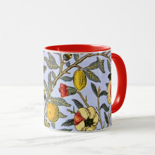 Mug William Morris motif, Fruit,
