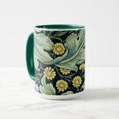 Mug William Morris motif, Leicester (Devant gauche)