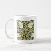 Mug William Morris Pimpernel Fond d'écran floral (Gauche)
