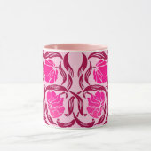 Mug William Morris Pimpernel, Fuchsia & Rose Clair  (Centre)