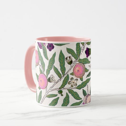 MUG : WILLIAM MORRIS : POMEGRANATE (Devant gauche)