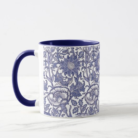 Mug William Morris Rose Rose Fond d'écran Motif (Gauche)