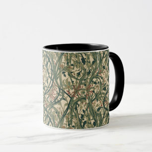 Mug William Morris Seaweed Art nouveau floral vintage