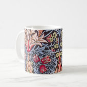 Mug William Morris Snakeshead Floral Art Nouveau (Devant gauche)