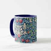 Mug William Morris Snakeshead Fritillaire Floral Desig (Devant gauche)