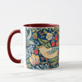 Mug William Morris Strawberry Thief Design (Gauche)