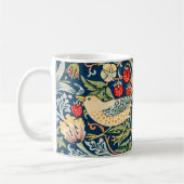 Mug William Morris Strawberry Thief Floral Art nouveau (Gauche)