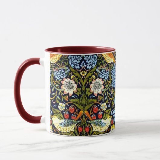 Mug William Morris - Thief aux fraises (Gauche)