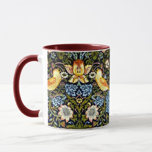 Mug William Morris - Thief aux fraises (Gauche)