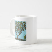 Mug William Morris Tree Frieze Fond d'écran floral (Devant gauche)