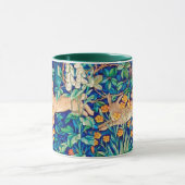 Mug William Morris "Two Hares" Lapins sauvages Imprime (Centre)