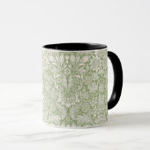 Mug William Morris Vintage Tournesol vert clair (Devant droit)