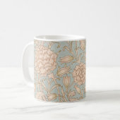 Mug William Morris Wild Tulip Fleur Design Floral (Devant gauche)