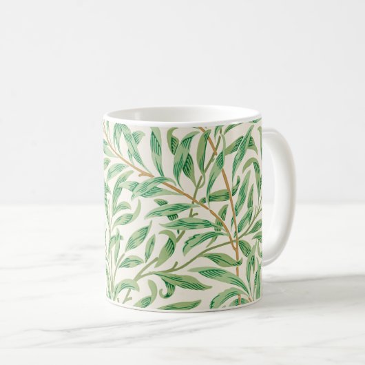 Mug William Morris Willow bough Imprimer Jeu d'oreille (Devant droit)