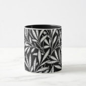 Mug William Morris Willow Motif, noir et blanc (Centre)