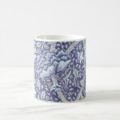 Mug William Morris Windrush motif floral bleu (Centre)