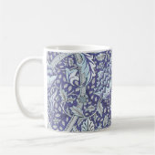 Mug William Morris Windrush motif floral bleu (Gauche)