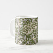 Mug : William Morris Windrush Motif Vert : Vintage (Devant gauche)